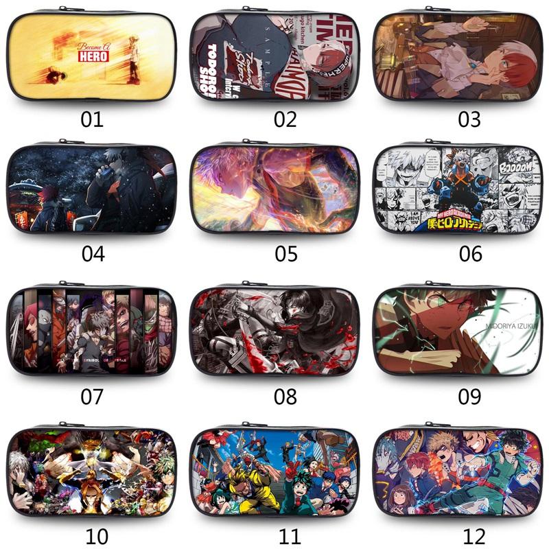 

1Pcs Anime My Hero Academia Pen Bags Women Zipper Makeup Bag Chidren Girls Pencil Case School Office Supply Pencilcase