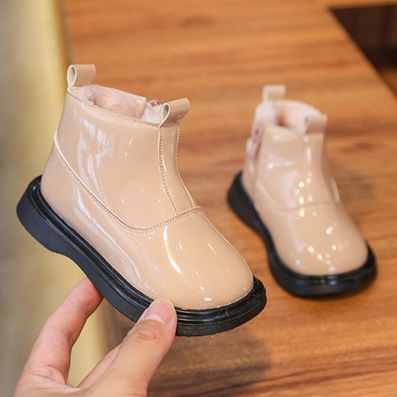 

Boots Baby Girl Autumn Winter Infant Toddler Snow Child Soft Sole Non-slip Kids Outdoor Casual Shoes 1 2 3 Y, White