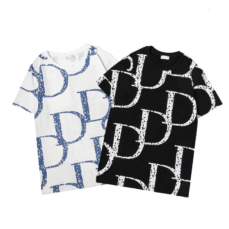 

Fashion Mens T Shirt Designer Shirts For Men Women Loose Tees Woman With Letters 2022 Casual Man tshirt Print Short Sleeves Top Sell Asian size S-XXL, Extra amount