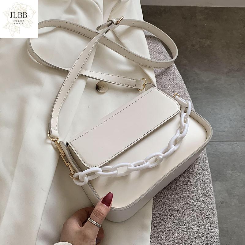 

Solid Color Small PU Leather Crossbody Bags For Women 2021 Summer Chain Designer Lady Travel Shoulder Messenger Handbags, Black