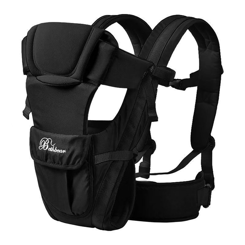Baby Backpack 2-30 Months Baby Sling Ergonomic Breathable Front Facing Horizontal Baby Kangaroo Bag Infant Wrap 211025-image-735357689