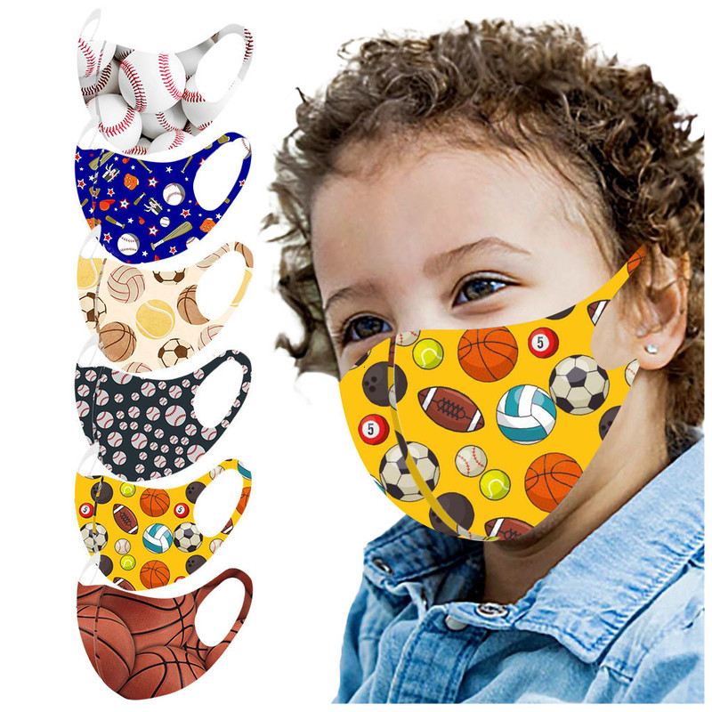 

football volleyball ice net red star dustproof korean non disposable mask sunscreen 3d stereo