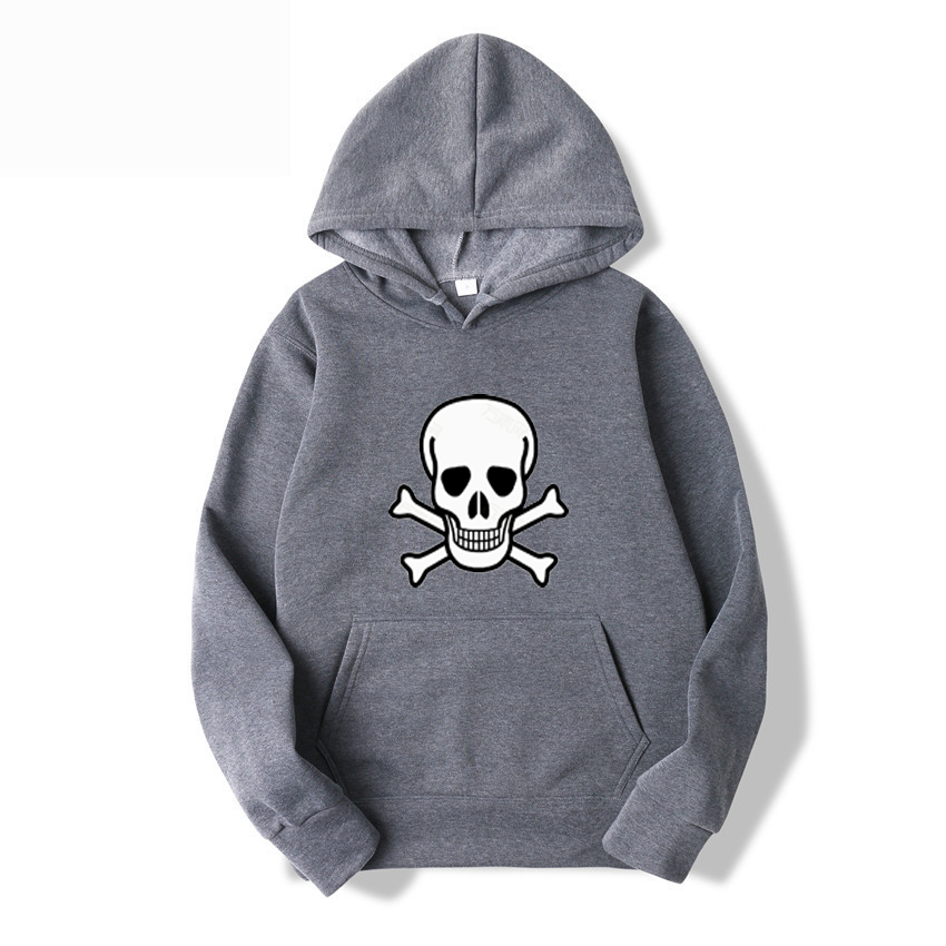 

2021 Winter Fashion Clothing Men' and Women' Streetwear Pirate Skull Clothing
