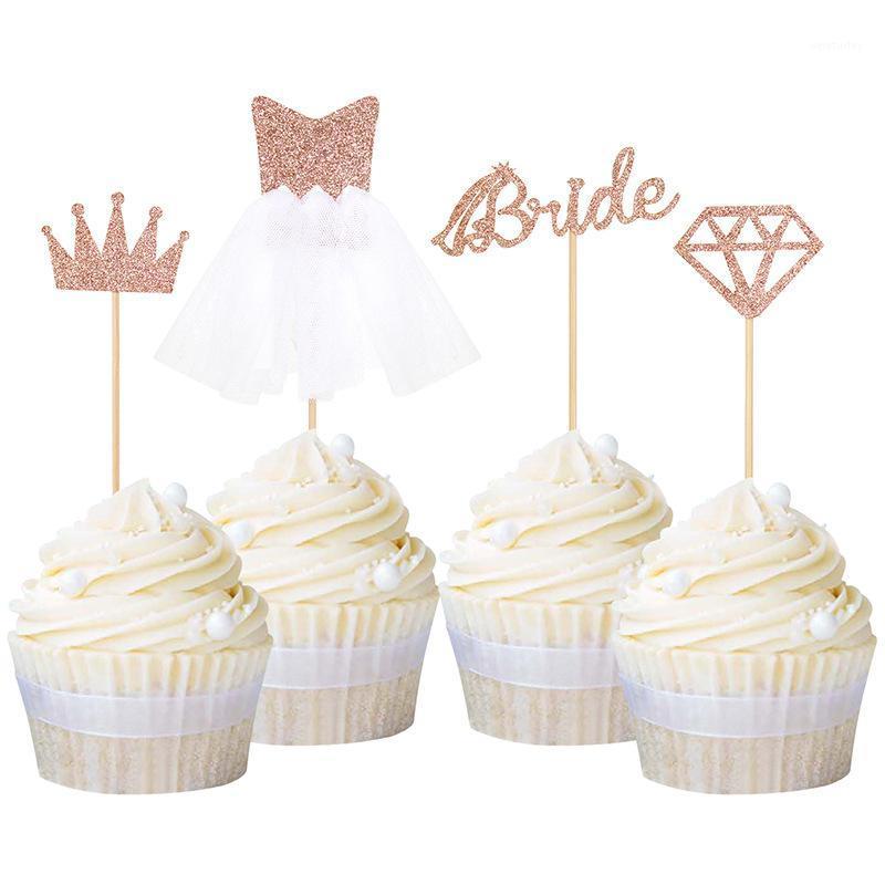 

Party Decoration Gold Silver Bride To Be Cake Topper Glitter Bachelorette Hen Girls Night Cupcake Wedding Supplies Xx133