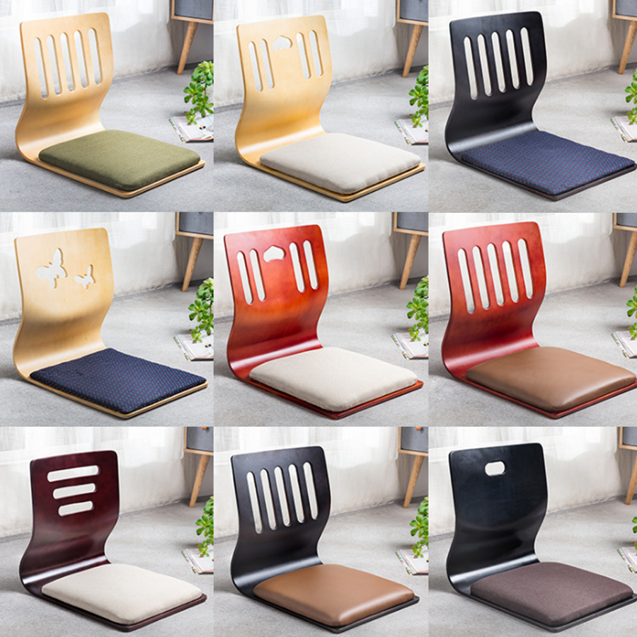 

Living Room Japanese Style Tatami Legless Chair Bay Window Backrest Chair Lazy Chair Cushion