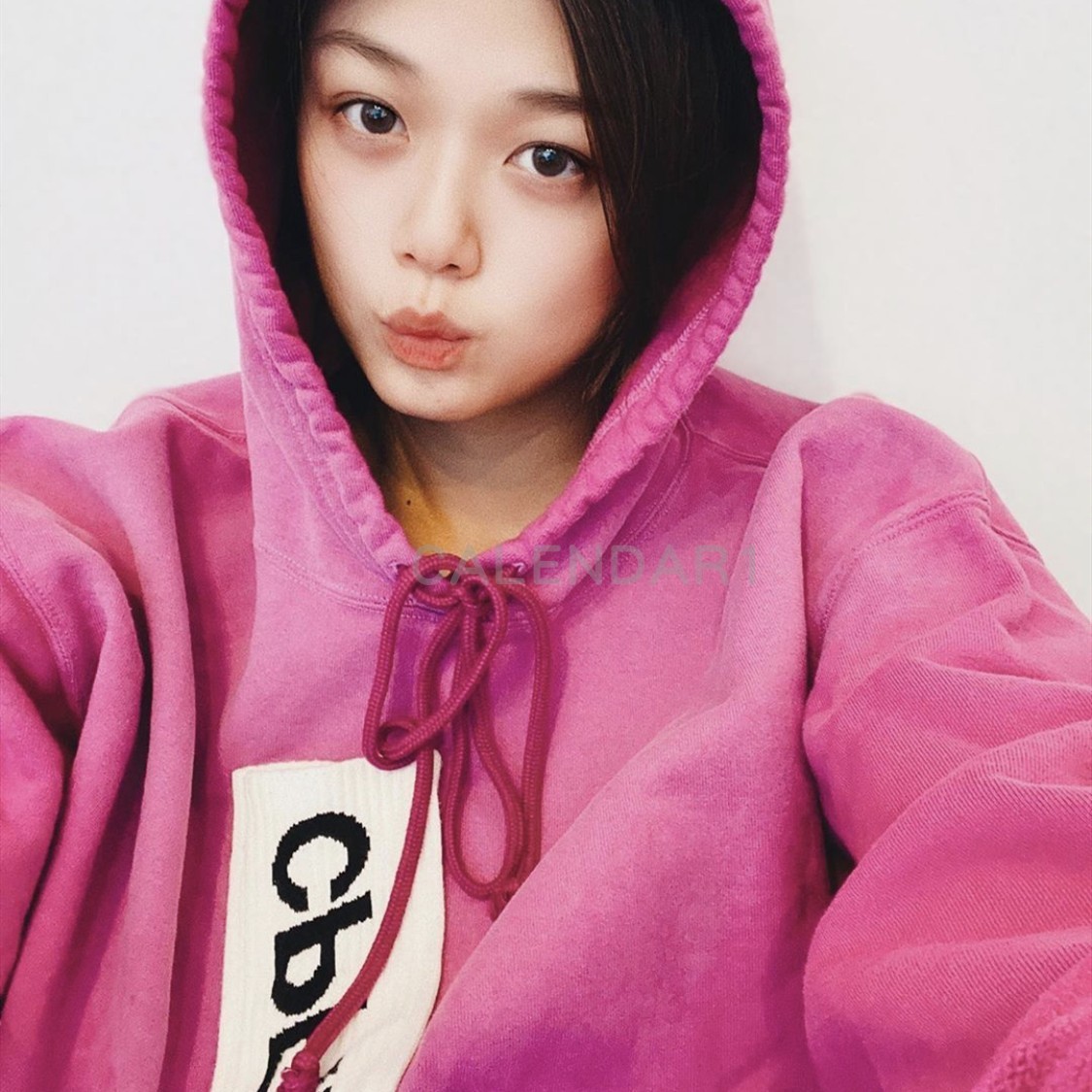 

sock Cpfm hooded Pullover, Rose pink
