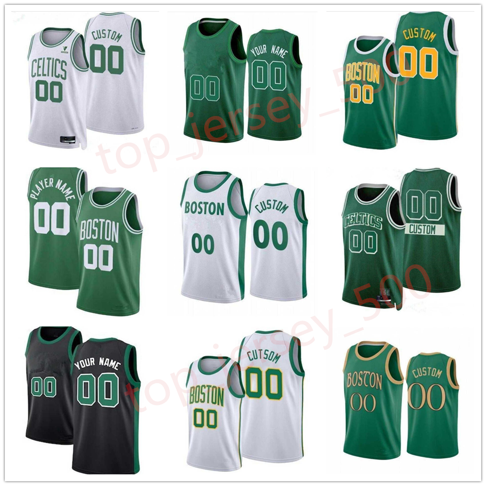 

75th Custom Men Women Youth 13 Enes Kanter 9 Romeo Langford 26 Aaron Nesmith 20 Jabari Parker Basketball Jerseys, As shown in illustration