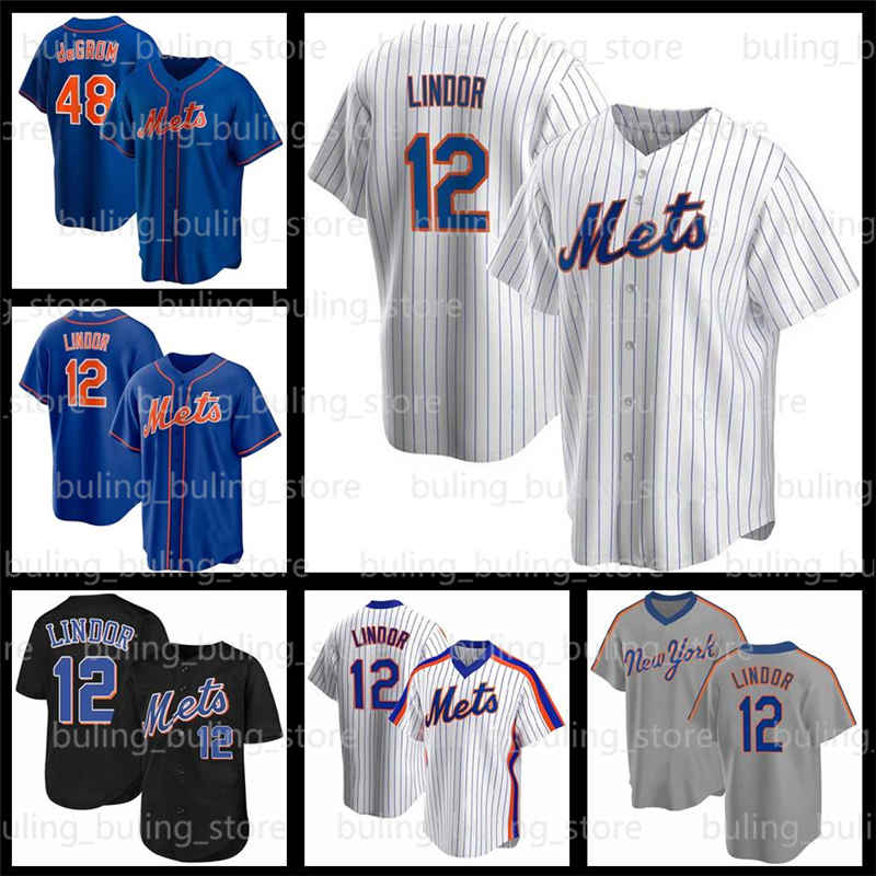 

12 Francisco Lindor Jerseys 6 Jeff McNeil 30 Nolan Ryan 34 Noah Syndergaard 18 Darryl Strawberry 16 Dwight Gooden New Custom Mens York, Blue;black