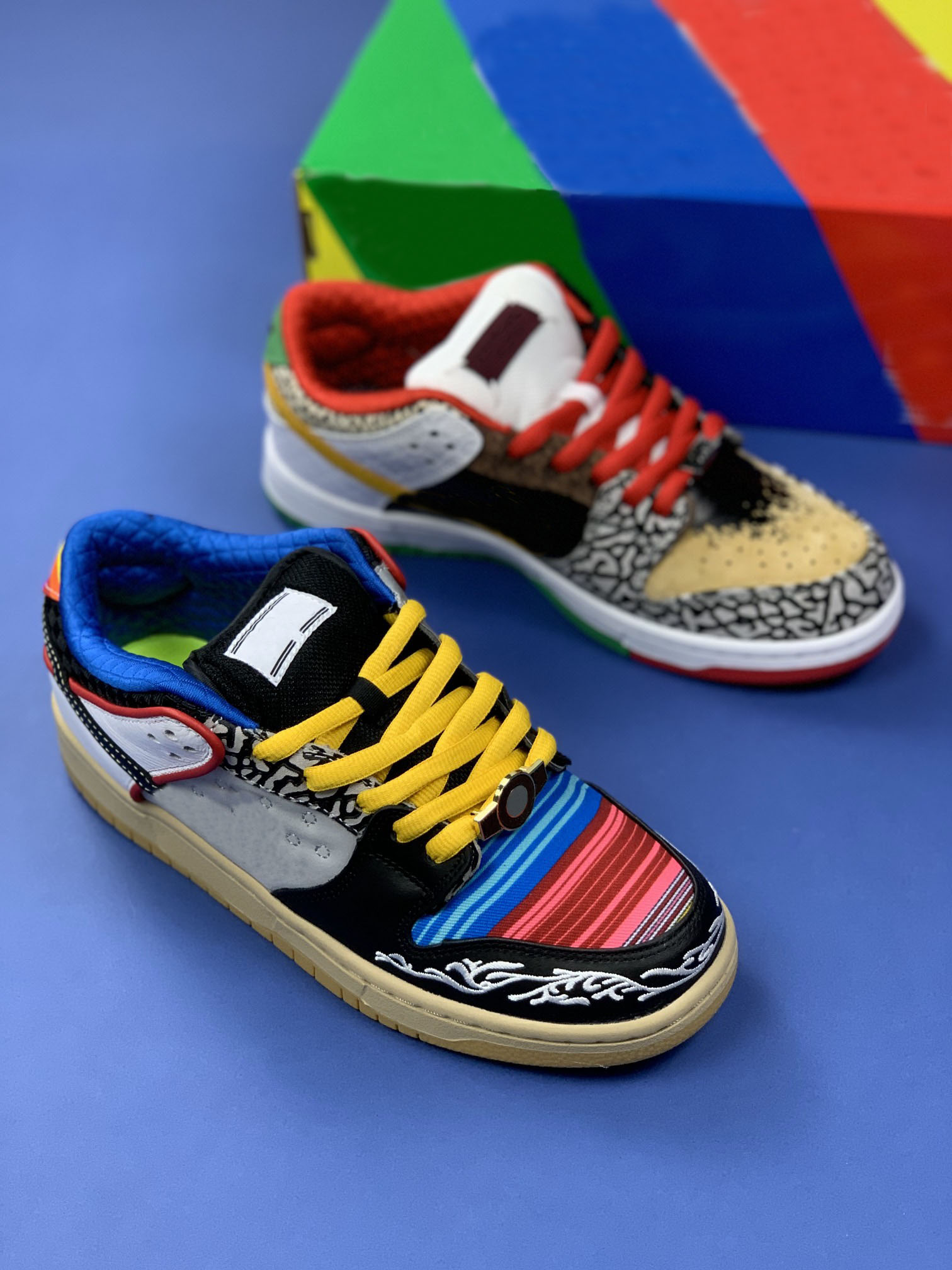 

Designers Shoe Paul Rodriguez x Dunky Low What The P-Rod Skateboard shoes Womens and Mens Runner Casual Sports Sneakers, Paul rodriguez x low