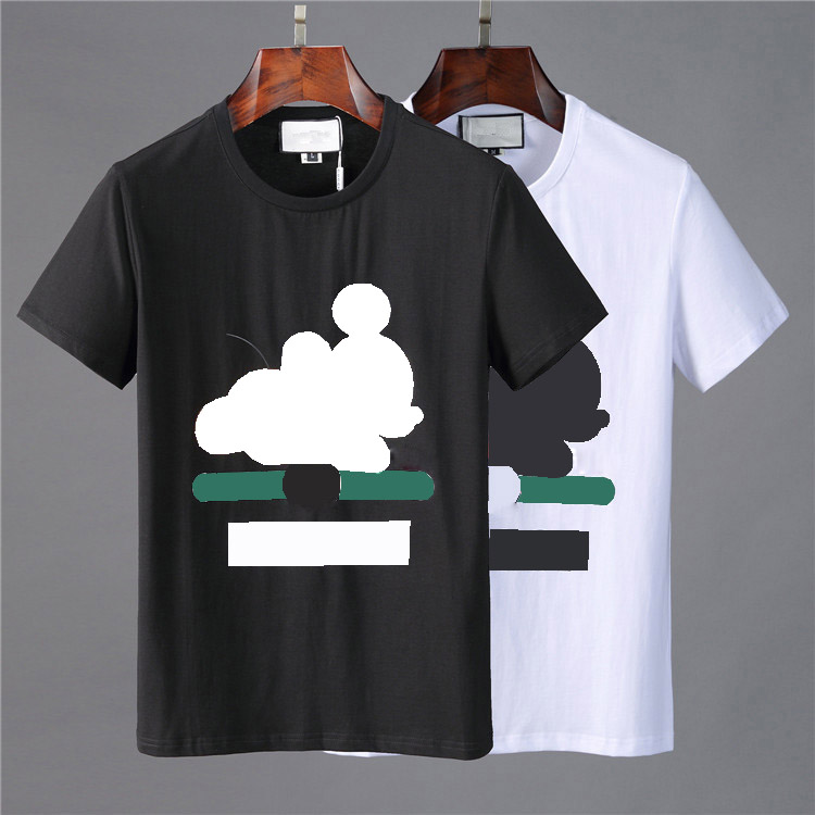 

20ss Summer Designer T Shirt Men Tee Women Casual Tshirts LetterMPrinted Short Sleeve Homme Clothing M-3XL, White;black