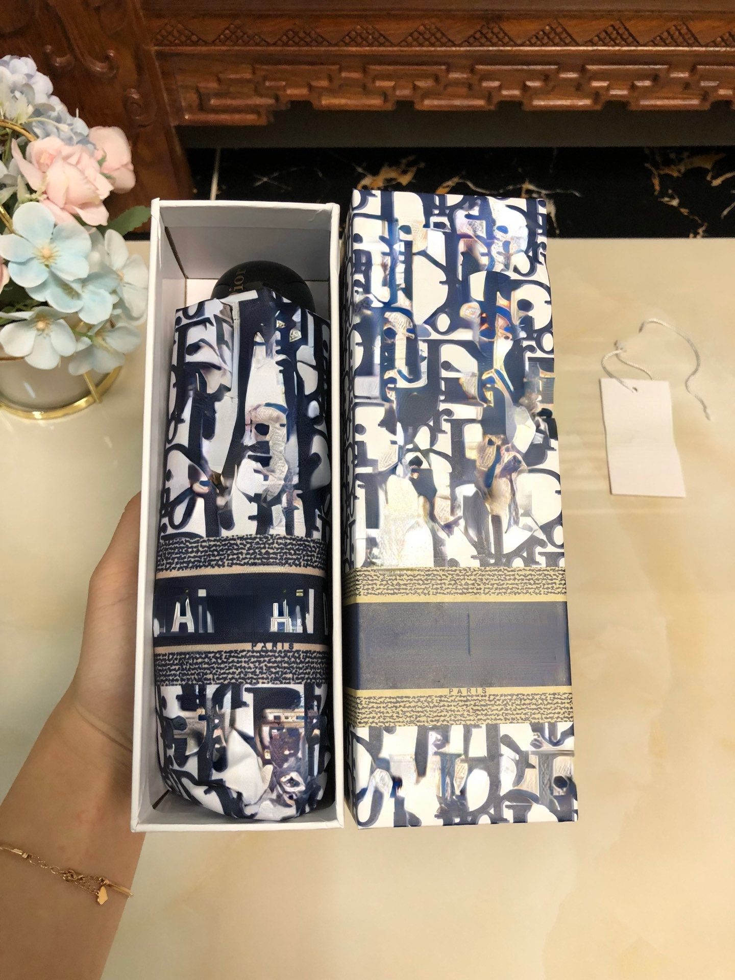 

Automatic Umbrella Full Printing D Designer Folding Umbrellas High Quality Luxurious Styles UV Sunshade