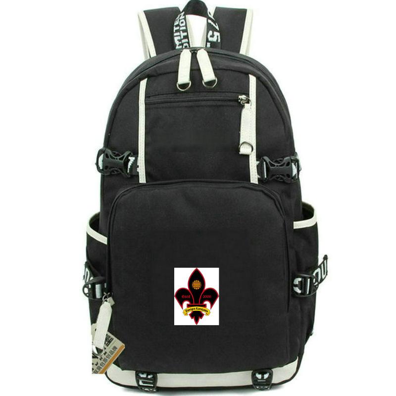 

Backpack Tsuegen Kanazawa Japan Team Daypack Nice Football Club Schoolbag Soccer Rucksack School Bag Computer Day Pack, Black