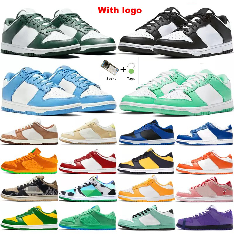 

2022 TopQuality Low Running Shoes Men Photon Dust University Red Green Bear Brazil Syracuse Chicago Valentines Women Outdoor Trainers Casual Sports Sneakers, Pay for box