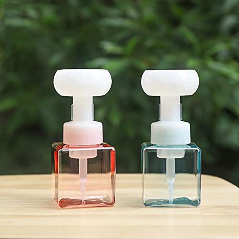 

Liquid Soap Dispenser 250ml Foaming Lotions Refillable Bottle Portable Flower Pump Head Shampoo Mini Cosmetic Empty Bathroom Supplies
