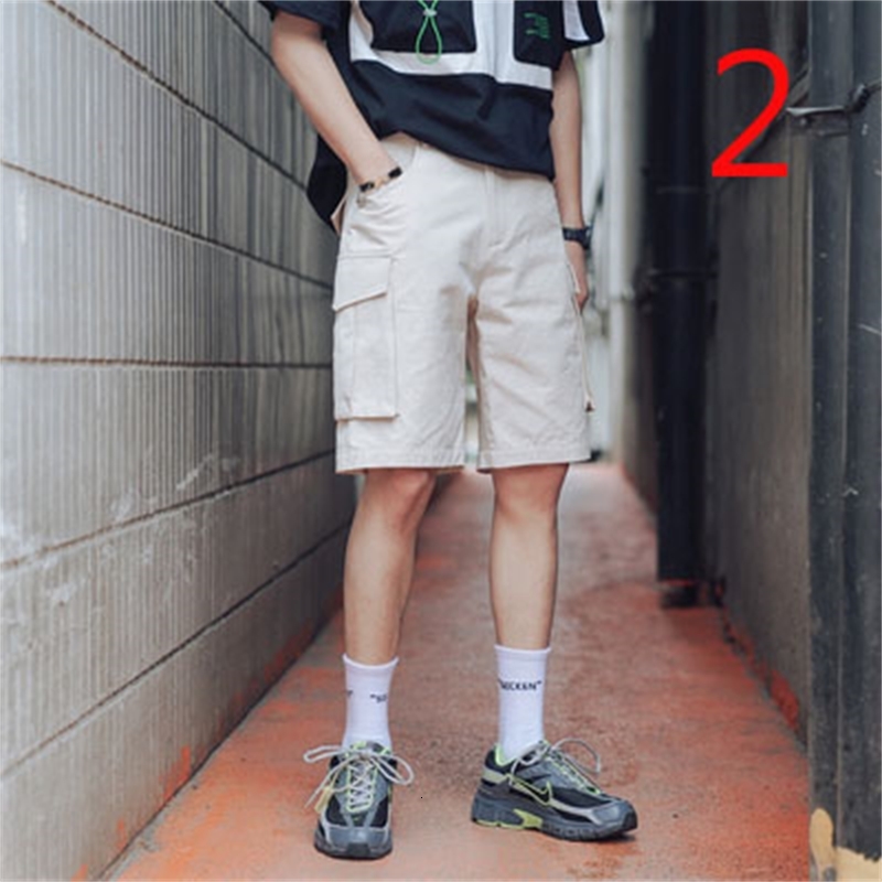 

2021 New Wave Summer Casual Beach Thin Section Men's Five Pants Shorts Tuiv