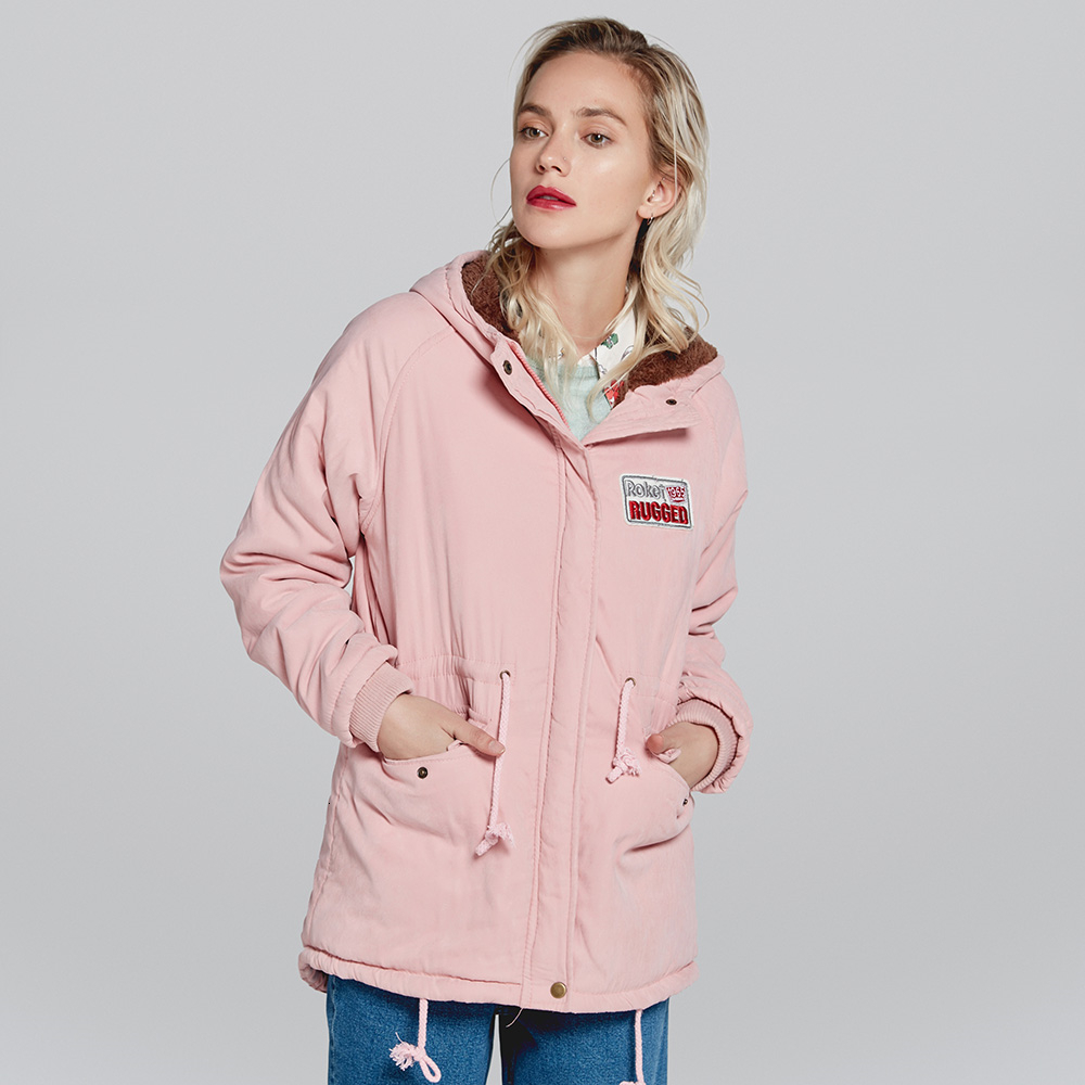 

2021 New Plus Basic Parka Winter Coat Women Harajuku Woman Clothes Casaco Feminino Streetwear Ladies Female Parkas 039t, Black