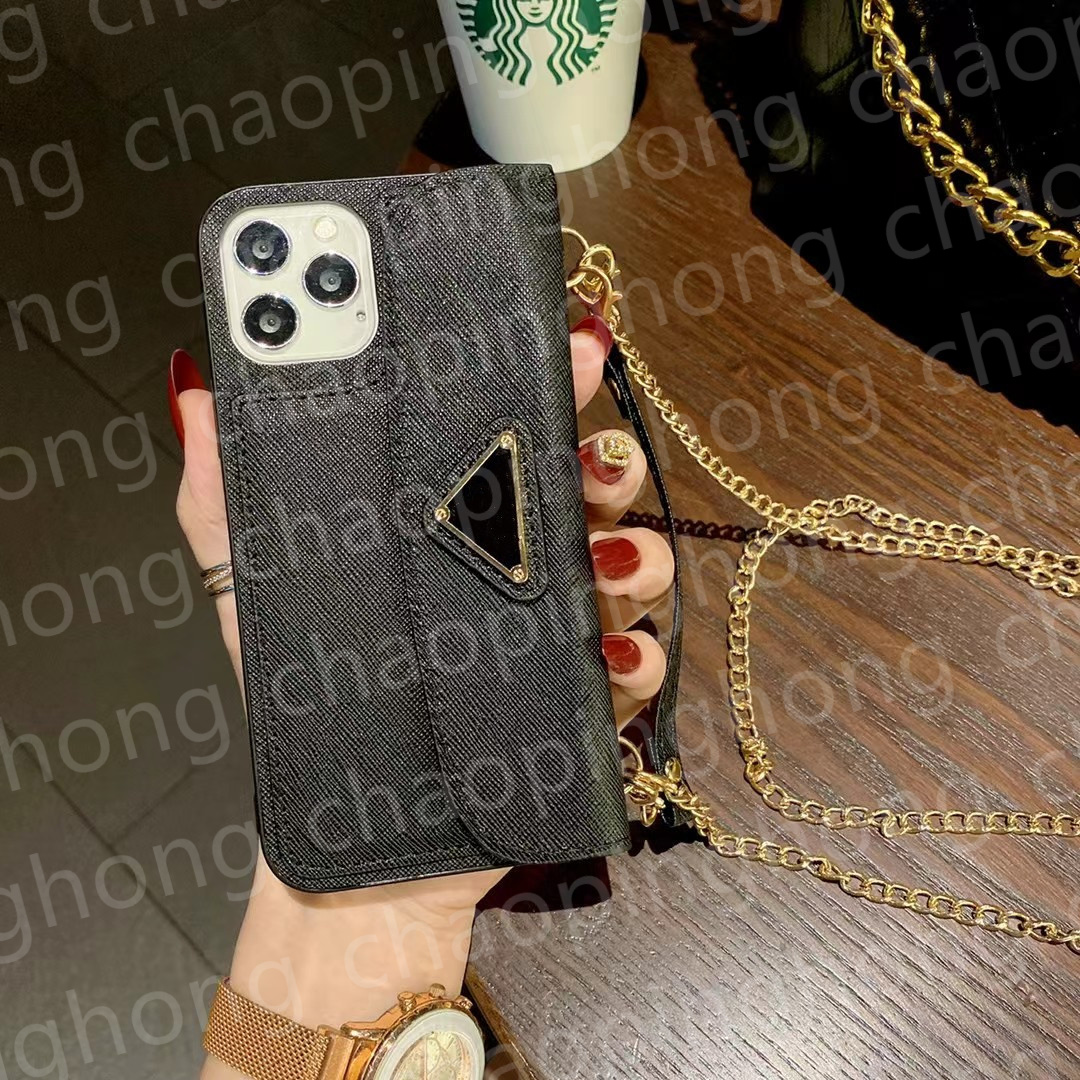 

Card Slot Phone Cases For iPhone 12 Pro Max i 13 11 Xs XR X XSMax 8 7 Plus Luxury Card Holder Pocket Women Shockproof Mobile Shell Fashion Designer Wallet Handbag Cover, Gigt box