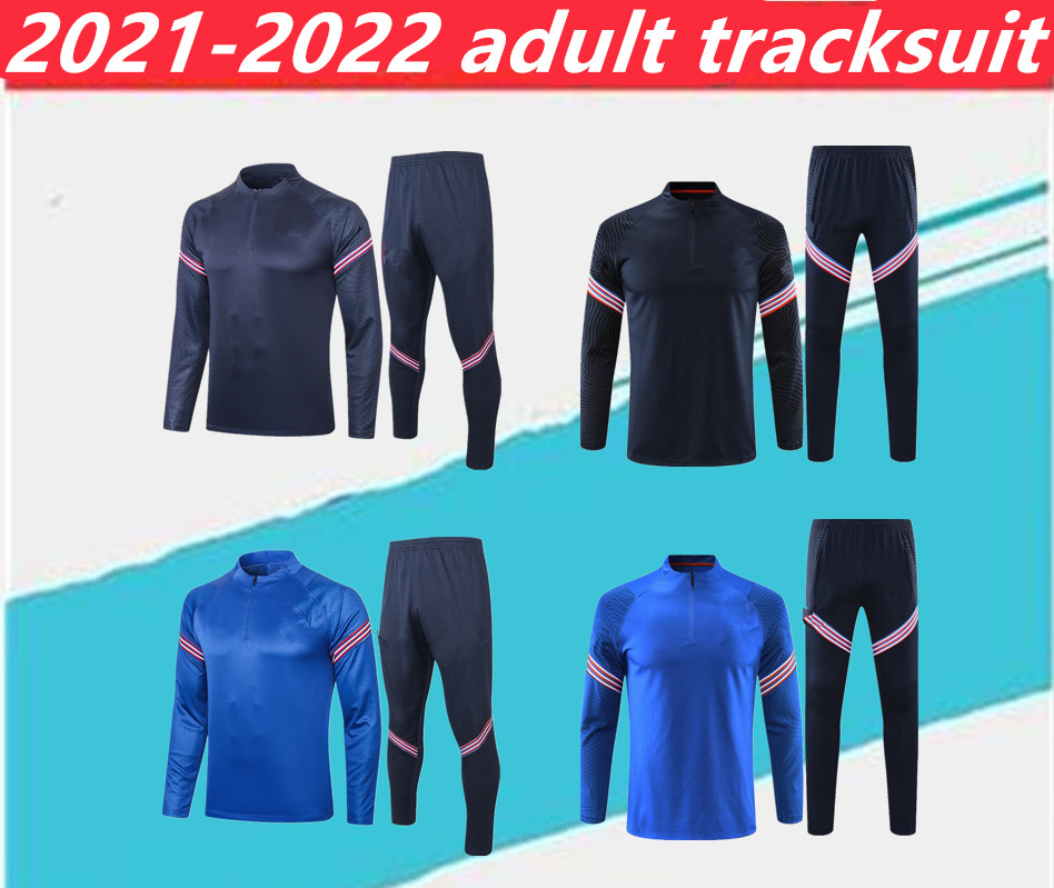 

2021 national team Men kit soccer Trainingsuit clothes KANE SANCHO STERLING 20 21 DELE LINGARD RASHFORD youth football suit, Adult