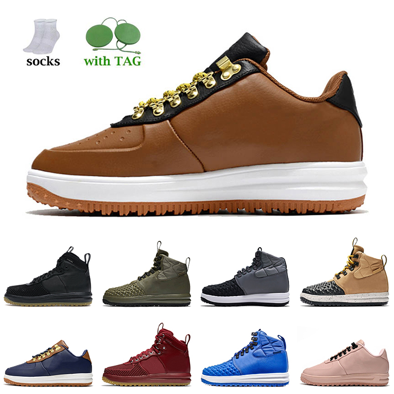 

Authentic OG Low Ale Brown Lunar 1 Duckboot 1s Medium Olive Shoes White Multi Cider Triple Black Gum Women Mens Designer Luxurys LF1 Sneakers Casual Boots Size US 13, D14 pink 36-40