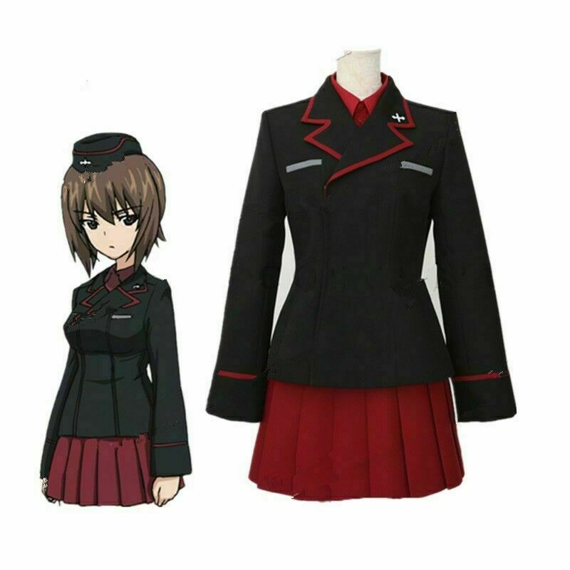 

Anime Girls und Panzer Maho Nishizumi Cosplay Costume Uniform Dress Custom Made