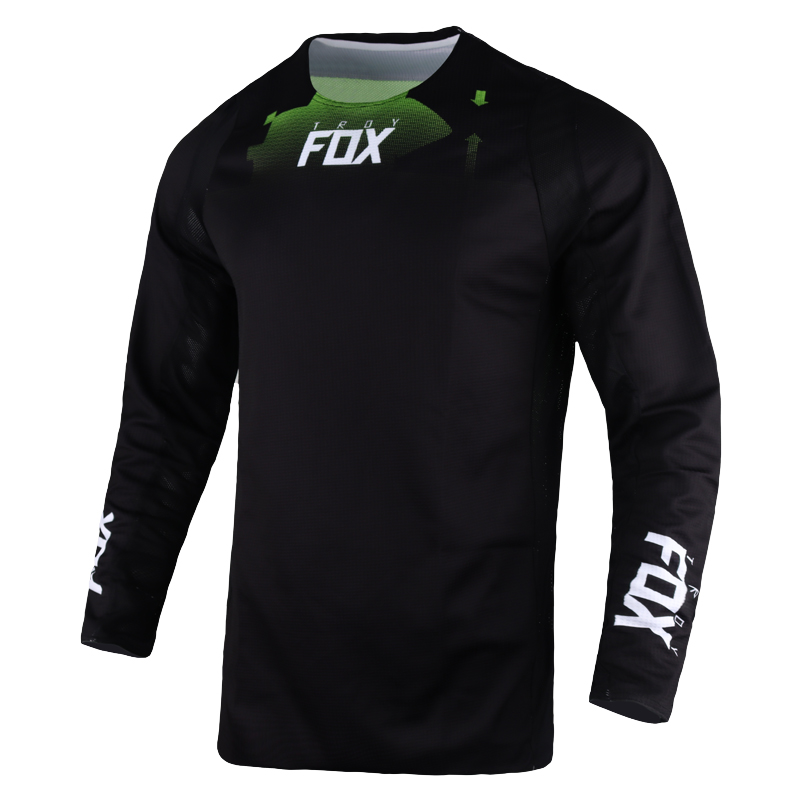 360 Jersey ATV MTB UTV BMX Bike Offroad Long Sleeve Motocross Racing Mountain Bicycle Black/Green Clothes Mens-image-746792376