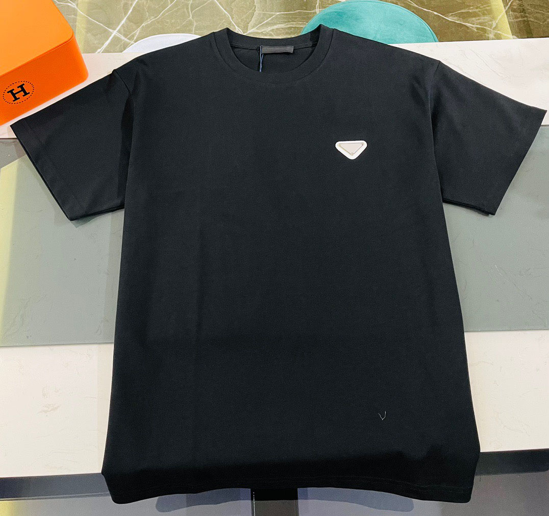 

2021ss spring and summer new high grade cotton printing short sleeve round neck panel T-Shirt Size: -l-xl-xxl-xxxl Color: black white fc7xxc