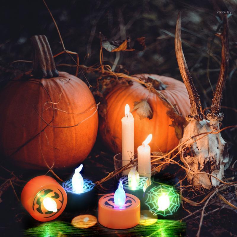 

Party Decoration Halloween Lantern Bar Decorations Led Lighting Venue Props Candle Luminous Toys
