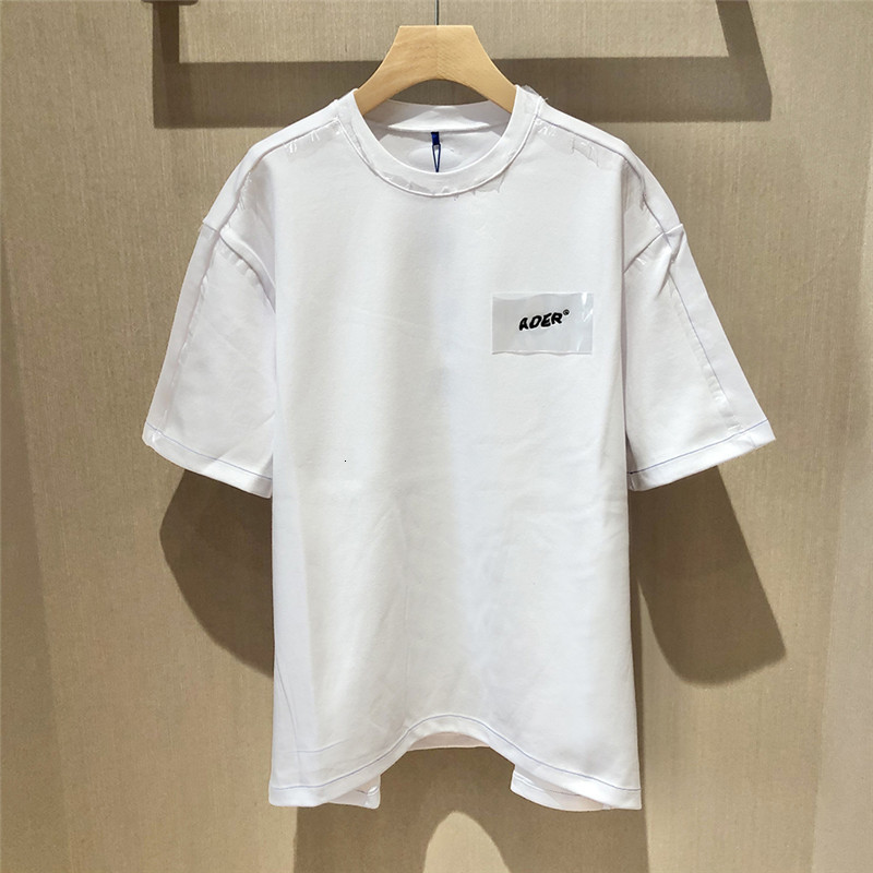 

2021 New Ss Adererror Cotton t Shirt Women Oversized Couples Tees Hiphop Ader Error T-shirt Men R2q7