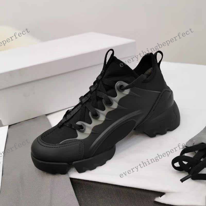 

2020 Fashion Black Technical Design woman Shoes Ladies Rubber Grosgrain Belt D-Connect Sneakers Lady Wrap-around Rubber Sole Casual Shoes