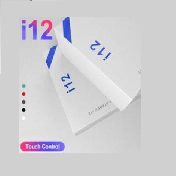 

Free Shipping i12 stock bluetooth 5.0 wireless bluetooth headphones support Earphones colorful touch control for i7 i7mini i9s i100 i200