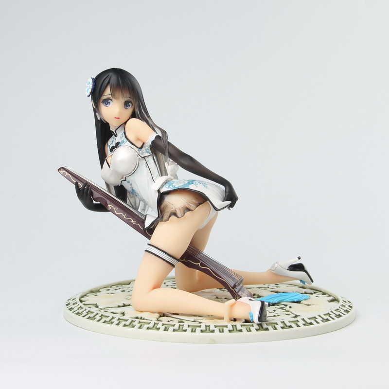 

TONY Sexy Girls 17cm AlphaMax SkyTube Ping-Yi T2 Art Girls Action Figure Japanese Anime PVC Adult Action Figures Toys Anime Q0722, Hard no box white