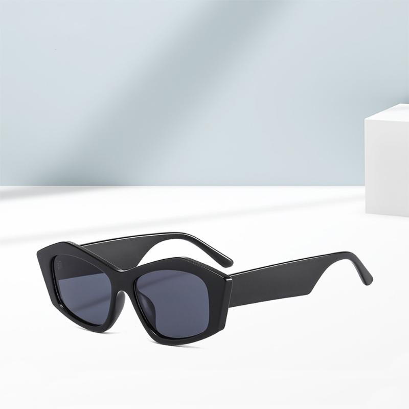 

Sunglasses 2022 Fashion Squre Creative Vintage Women's Personality Frame Shade Sun Glasses Latest Trend