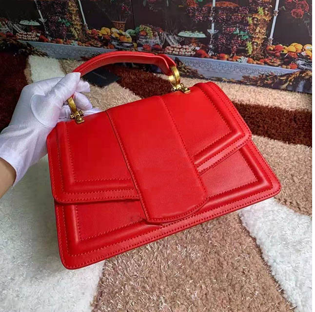 

2021 popular luxury genuine leather bags womens designer handbag pearl bags, Red