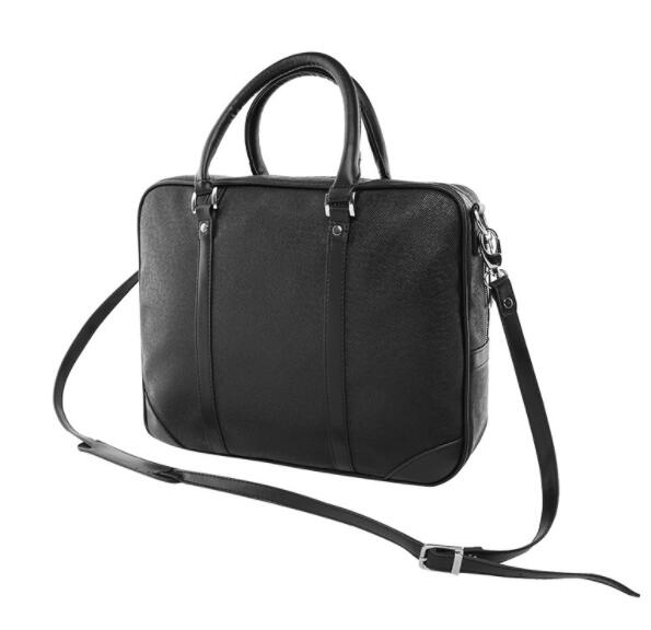 Retro Classic 2021 New Men Shoulder Briefcase Black Brown Leather Handbag Business Men Laptop Bag Messenger Bag 2Color-image-738811506