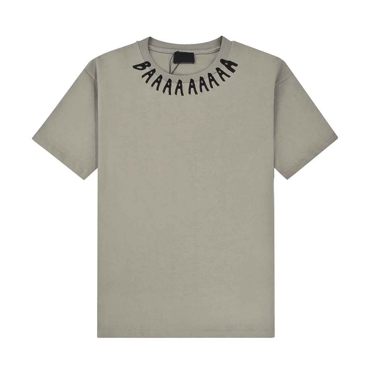 

2021ss spring and summer new high grade cotton printing short sleeve round neck panel T-Shirt Size: m-l-xl-xxl-xxxl Color: black white Nxfxh66