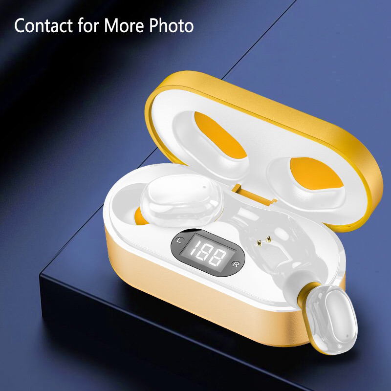 

TWS Same As Before Bluetooth Earphone Wireless Charging Headphones Earbuds In-Ear Detection For Cell Phone 2 3 A, White