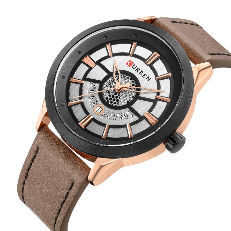 

Wristwatches CURRREN Relogio Masculino Mens Watches Top Ultra-thin Wrist Watch Men Men's Clock Erkek Kol Saati Reloj Hom, Style 3