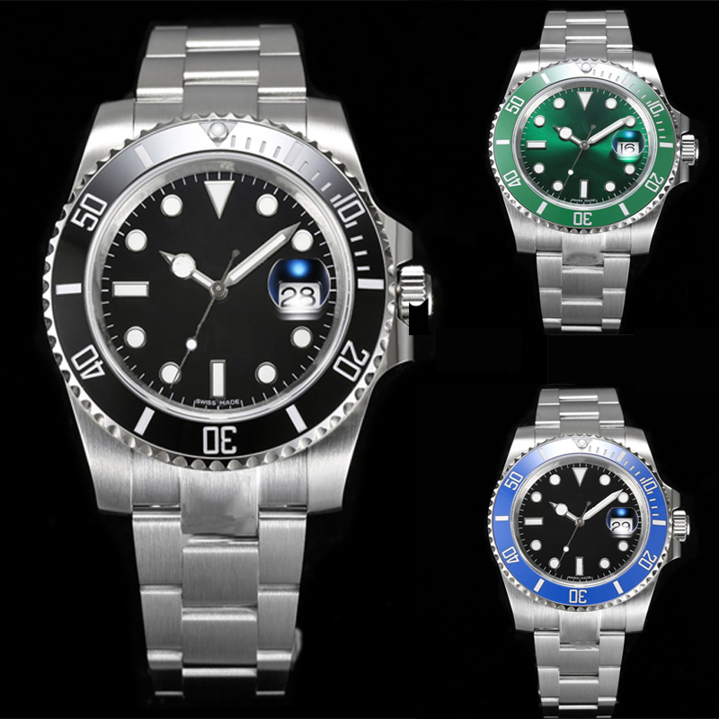 

Classic Mens Mechanical Watch 40mm Watches Stainless Steel Strap Men Essential WristWatch Life Waterproof Design WristWatches Multiple Colour, Customize