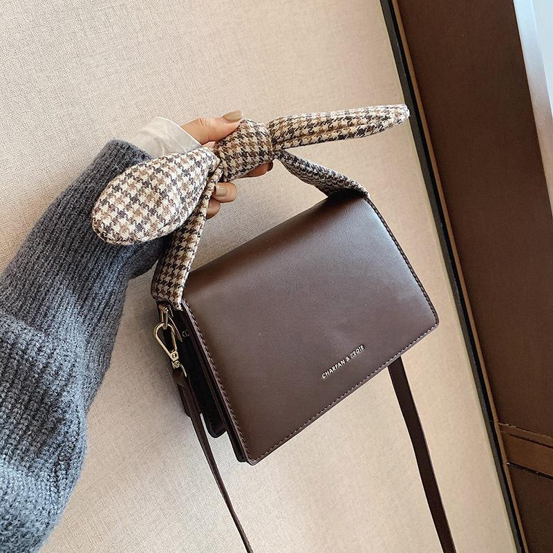 

New 2021 Fashion Women PU Leather Shoulder Cross Body Bag Handbag Vintage Female Soft Purses Shopping Messenger Bags for Girls, Brown