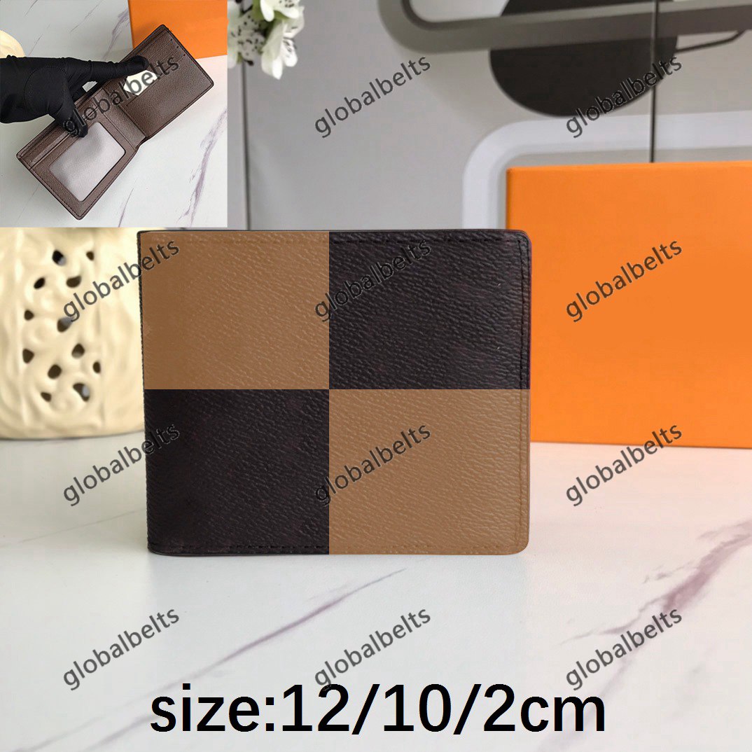 

Wallet men Wallets mens purse women short single no zipper 2021 Plain wholesale Japan and Korean Style hotsale long black flower classic pattern fashion functional, Lb109 12/10/2cm