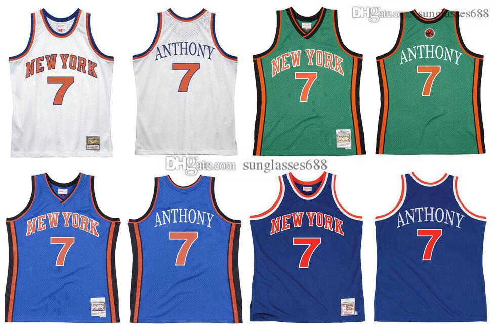 

Stitched Carmelo Anthony Jersey S-6XL Mitchell & Ness 2012-13 Mesh Hardwoods Classics retro basketball jerseys Men Women Youth