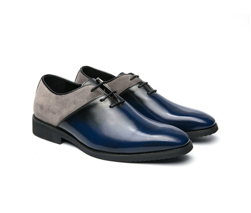 

Men Oxford luxurys Dress Shoes Leather Hand-polished Pointed Toe Lace up Wedding Office Formal Shoe, Black