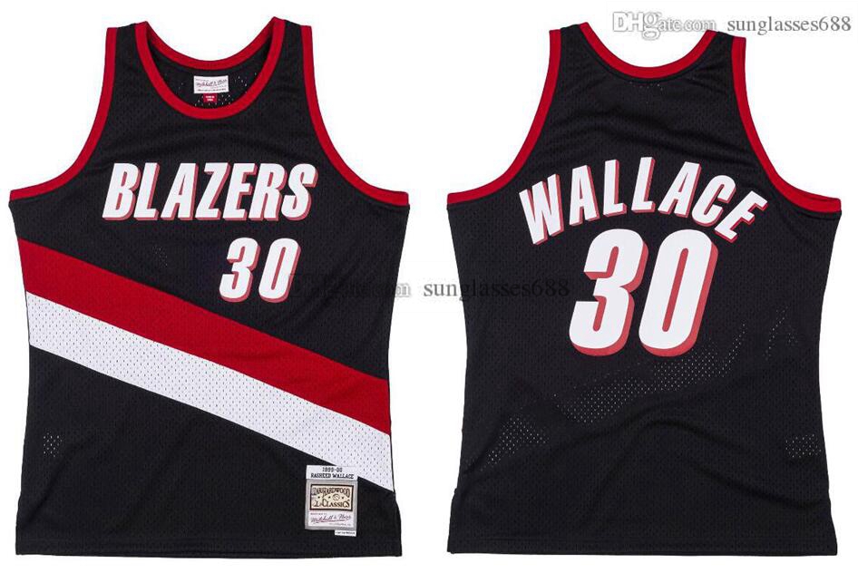 

Stitched Rasheed Wallace Jersey S-6XL Mitchell & Ness 1999-00 Mesh Hardwoods Classics retro basketball jerseys Men Women Youth
