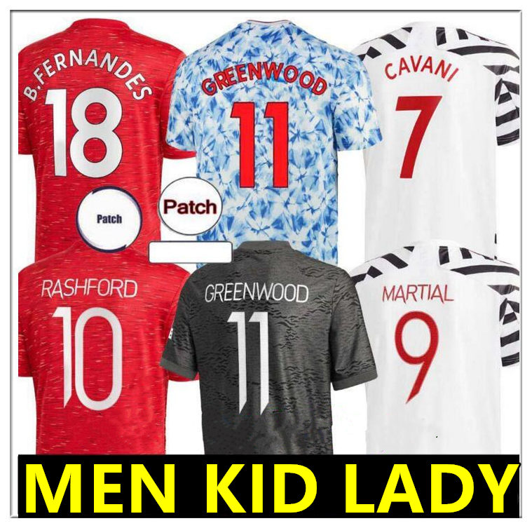 

MEN KID WOMEN 2021 soccer jerse CAVANI VAN DE BEEK B. FERNANDES RASHFORD MARTIAL GREENWOOD LINGARD football shirt kit, Gk