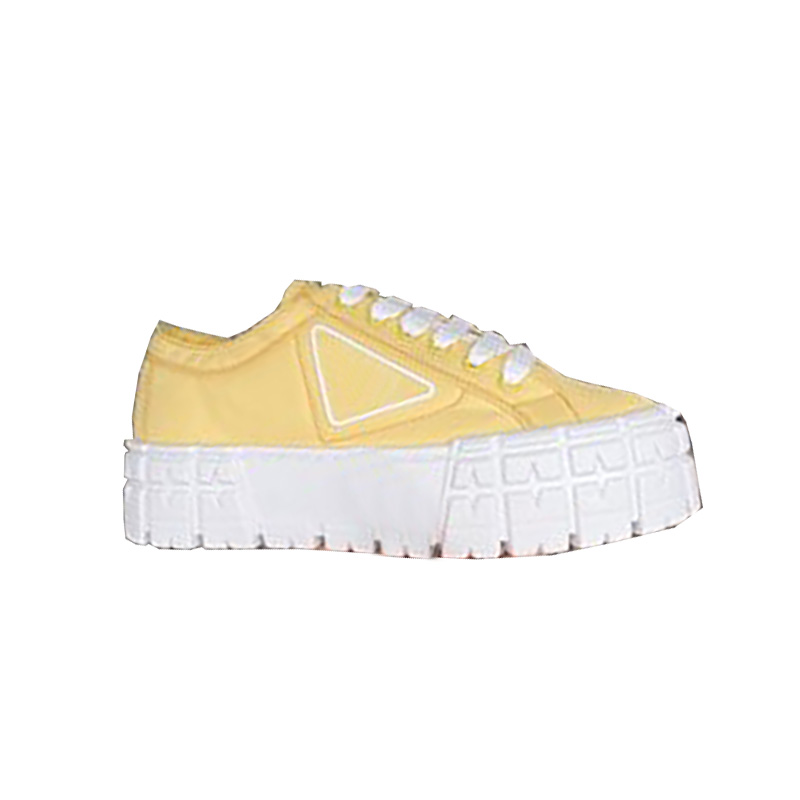 

Spring Style Single Shoes Nylon Waterproof Cloth Pure Color Lace-up Thick-soled fufduf Women Platform Sneaker Catwalk Fresh Styles 5CM reeeeds, Black