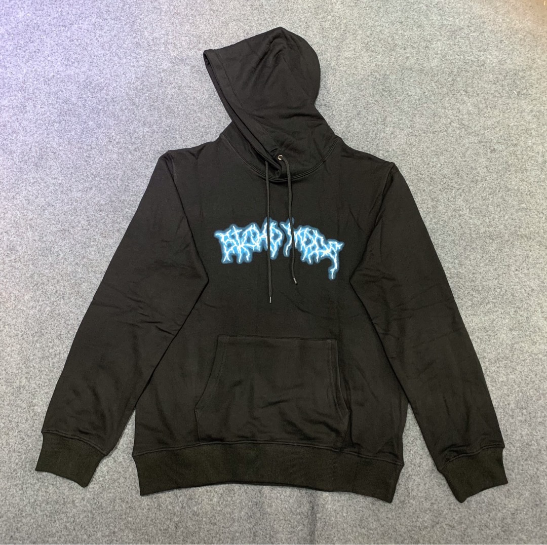 

2021 New Travis Astroworld Tour Sicko Mode Lighting Print Women Hooded Sweatshirt Hoodie Hiphop Streetwear Men Hoodies Krmq, Black