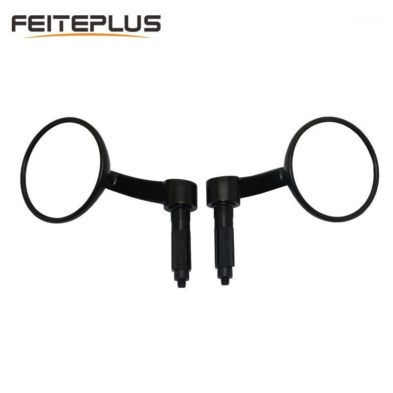 

Motorcycle Mirrors Universal CNC Aluminum Alloy Handle Bar End Rear View Rearview Mirror Motorbike Left Right Side Convex