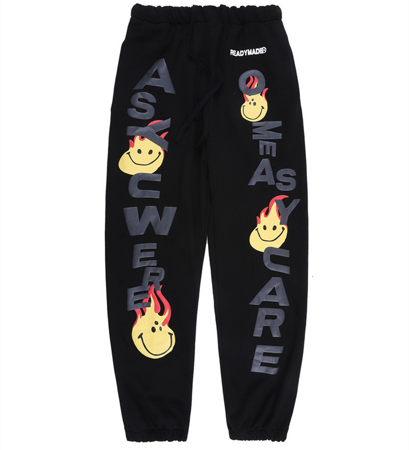 

2021 New Legymade Homens Mulheres Hiphop Casual Readymade Calas De Moletom Znxi