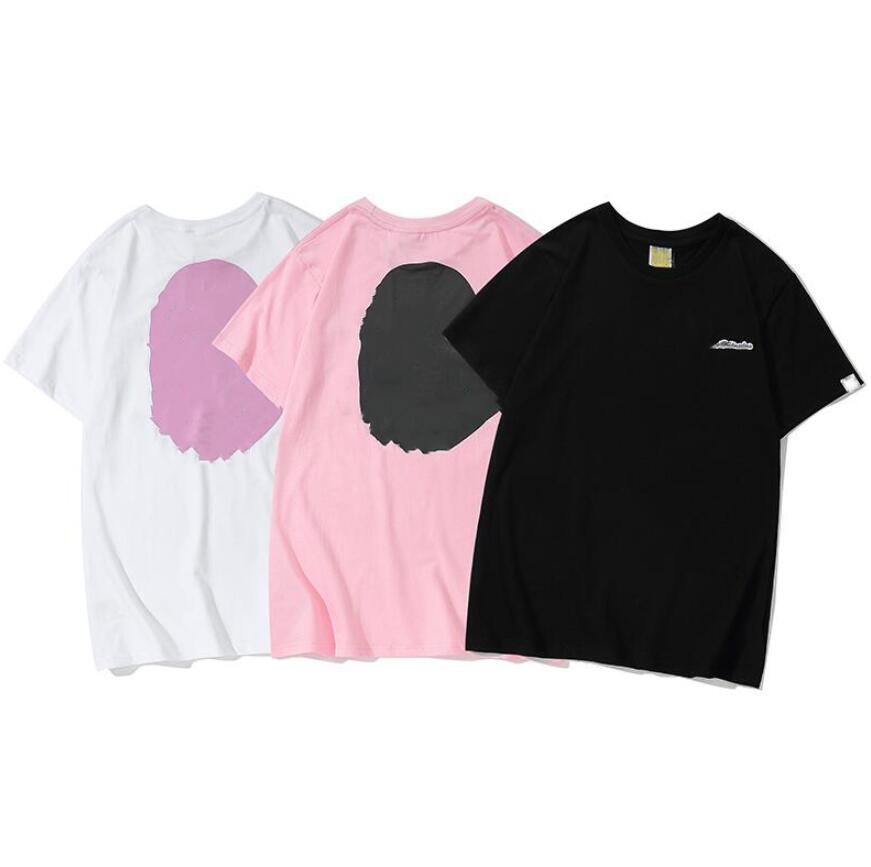 

21SS Designer Tide T Shirts Chest Laminated Print Short Sleeve High Street Loose Oversize Casual T-shirt 100% Pure Cotton Tops for Men Women M-3XL, Customize