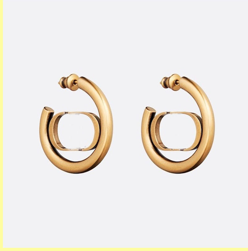 

Women Hoop Earring Jewelry Luxury Designers Earrings Designer Letters D Earring Ornaments Stud Earrings Necklaces With Box Good 21071302Q